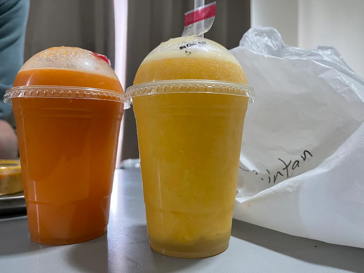 Ginger Flu Shot, Fruit Freaks