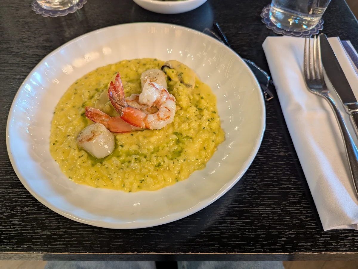 Saffron Seafood Risotto