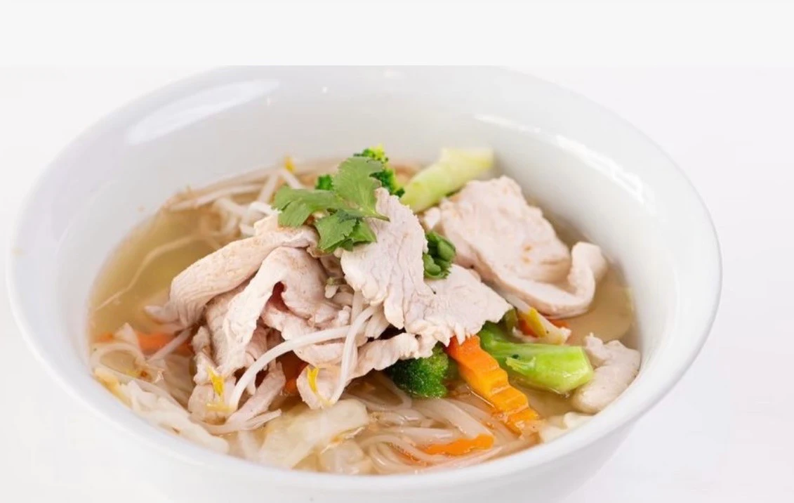 Clear Noodles Soup