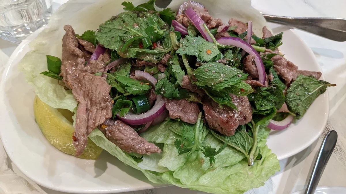 Waterfall Salad Nam Tok