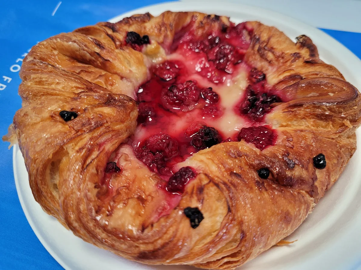 Danish Raspberry, Merlo Coffee Cafe QUT Gardens Point