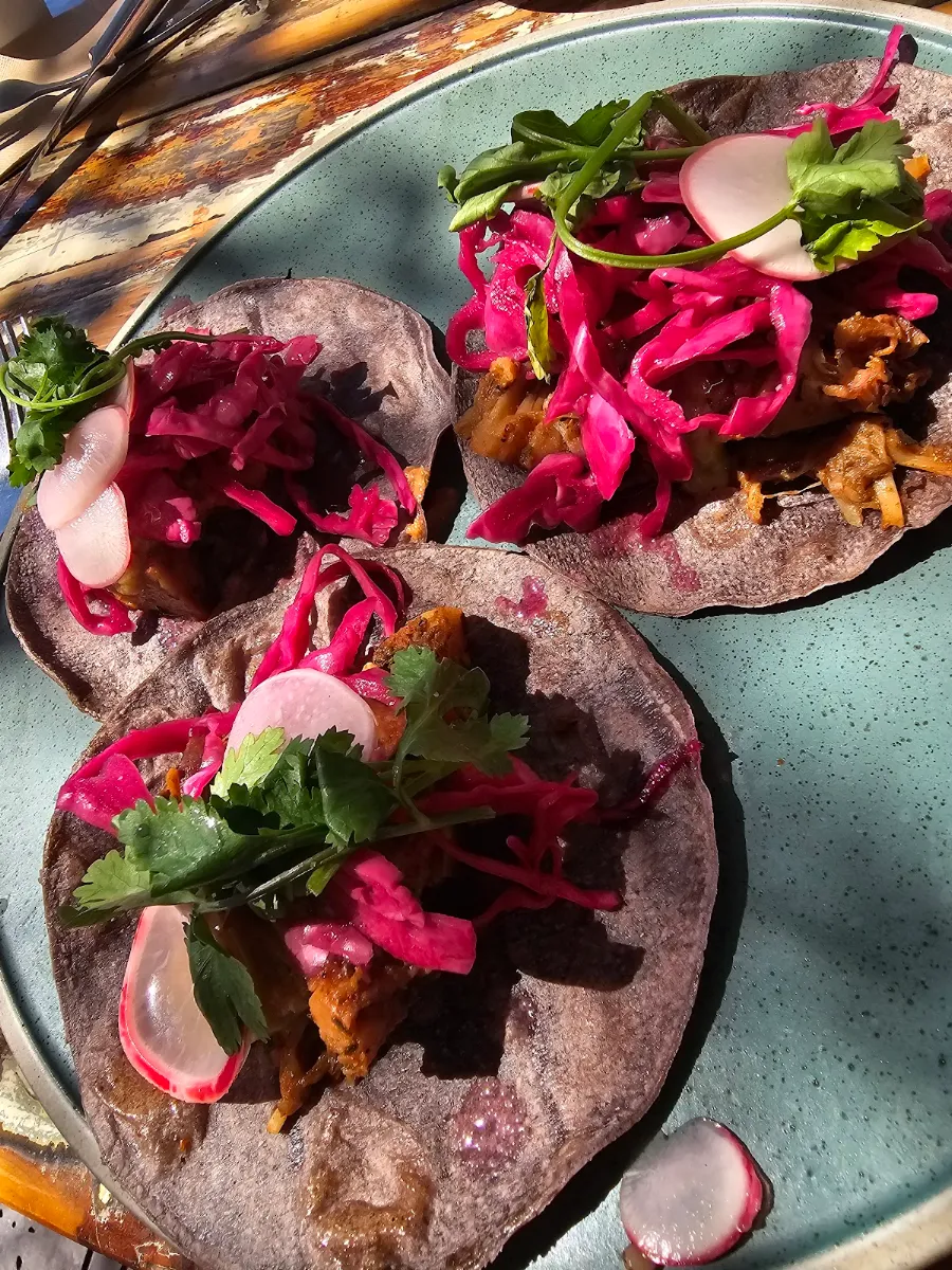 Jackfruit Tacos, Local Press Cafe