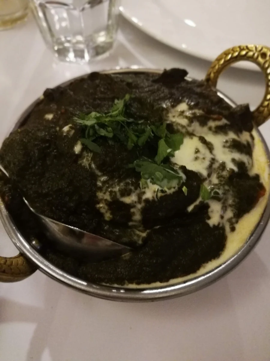 Saag Lamb, Curry Vault Indian Restaurant and Bar Melbourne