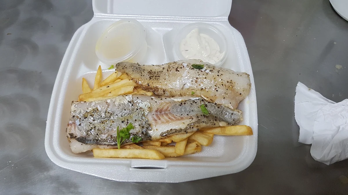 Wihiting Fillets, Aussiano Pizza and Kebab