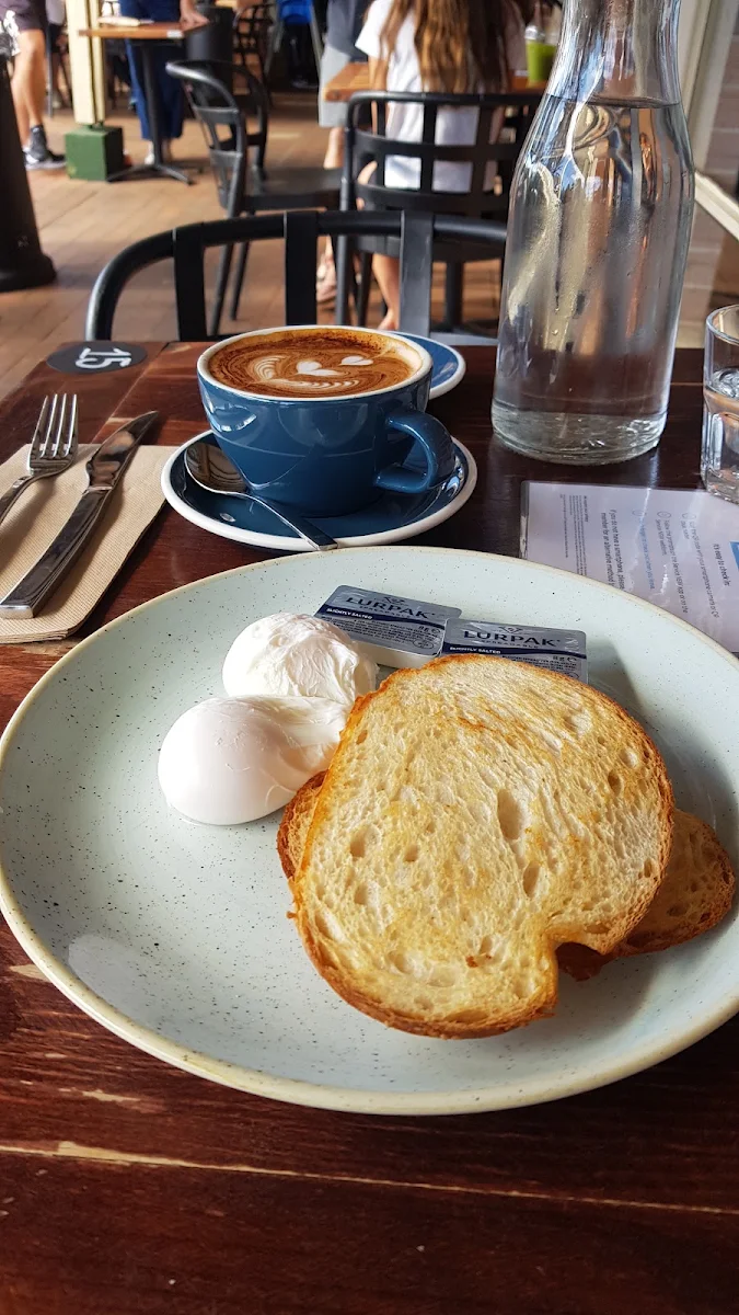Poached Eggs on Sourdough Toast