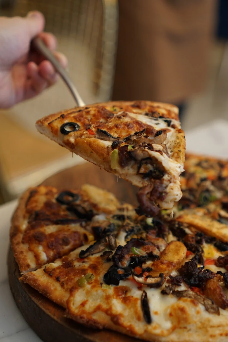 Truffle Mushroom Pizza V