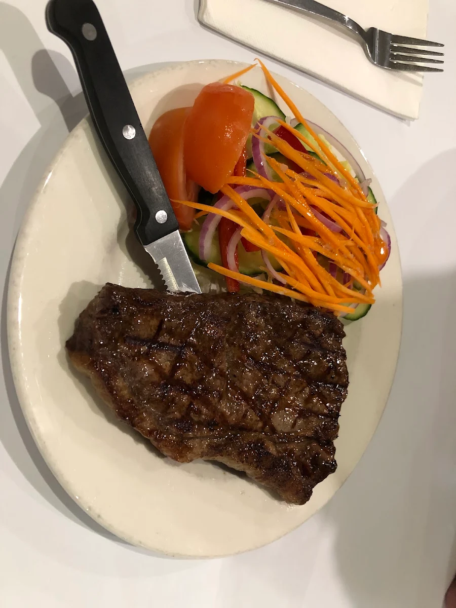 Steak and Salad