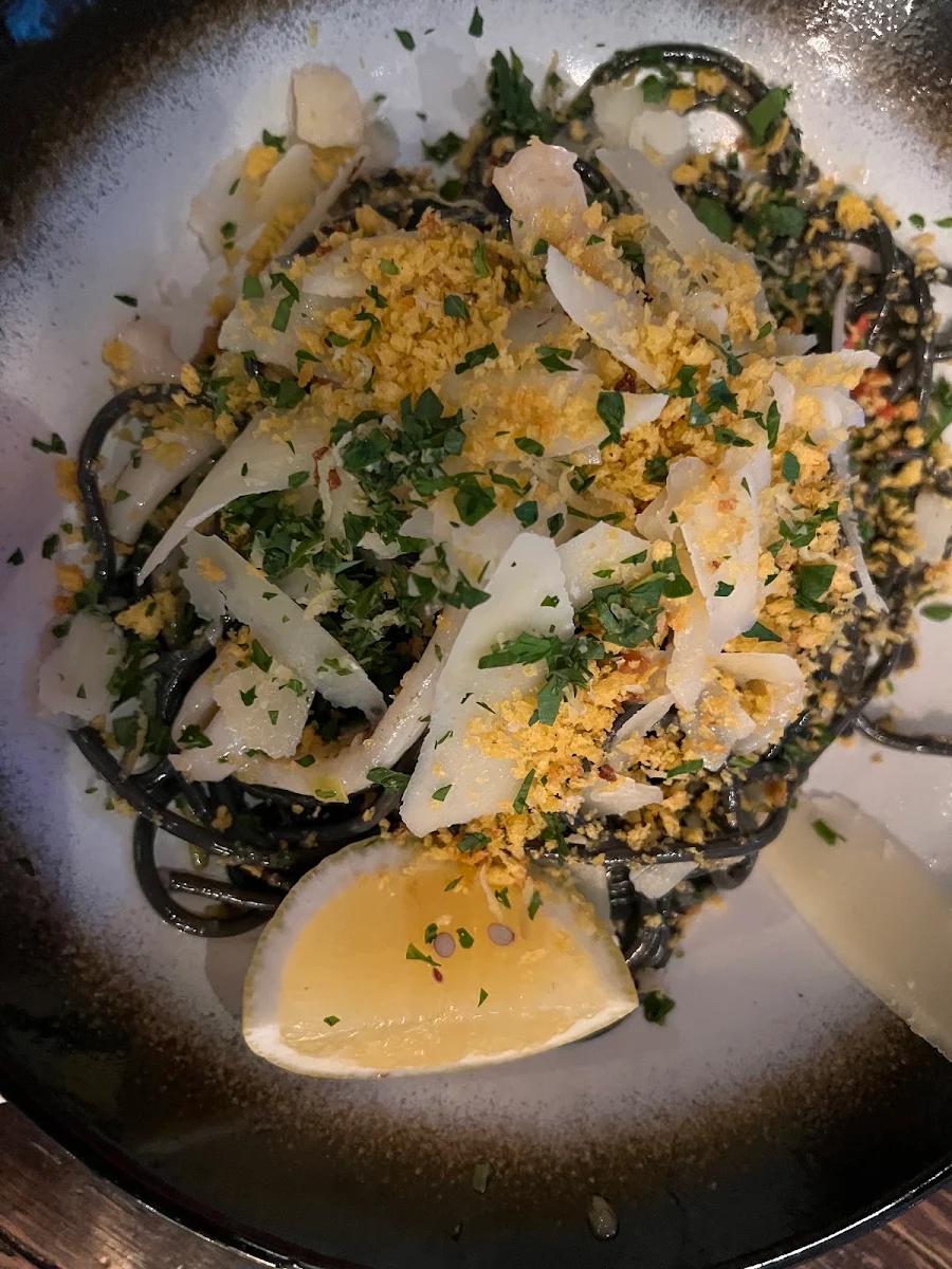 Squid Ink Pasta, The Treehouse Hotel