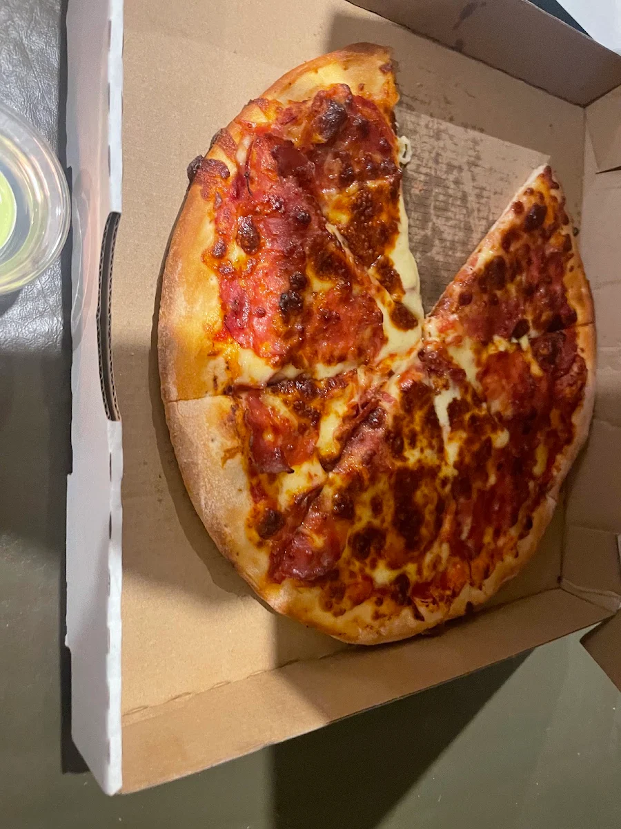 Spicy Pepperoni Pizza