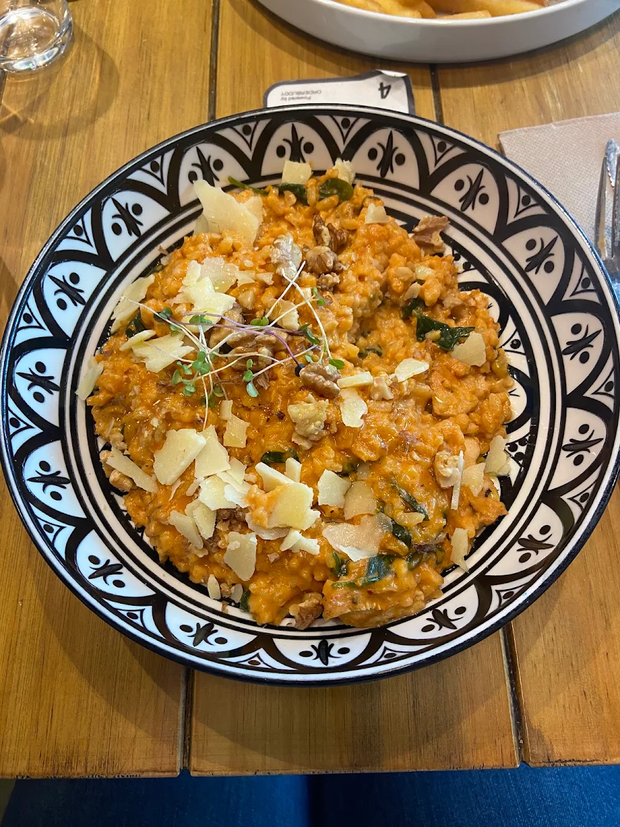 Butter Chicken Risotto, MJ Mojo Jojo | Modern Cafe Docklands
