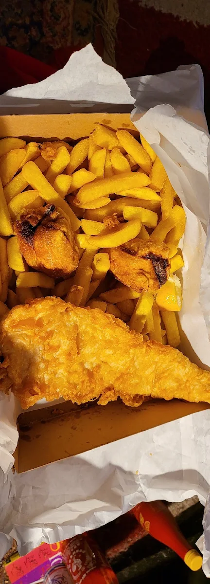 Large Chips, Surrey Hills Fish & Chips & Grill