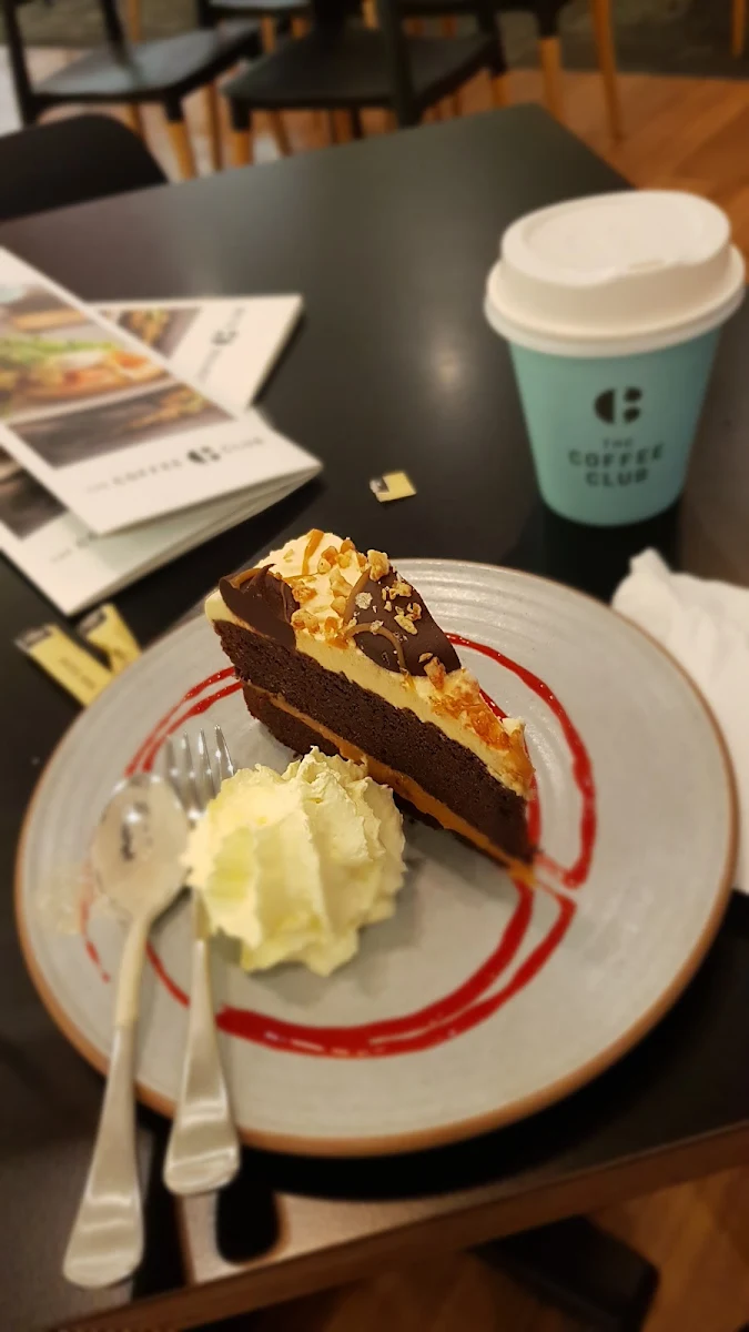 Caramel Cake, The Coffee Club Café - Mirrabooka