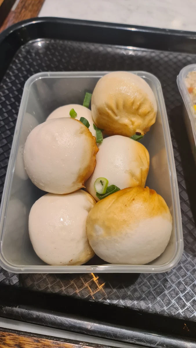 Raw Fried Steamed Buns