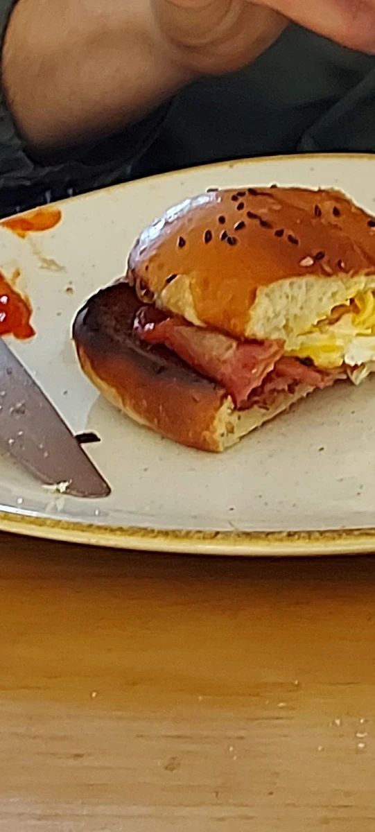 Bacon and Egg Roll, Planar Restaurant
