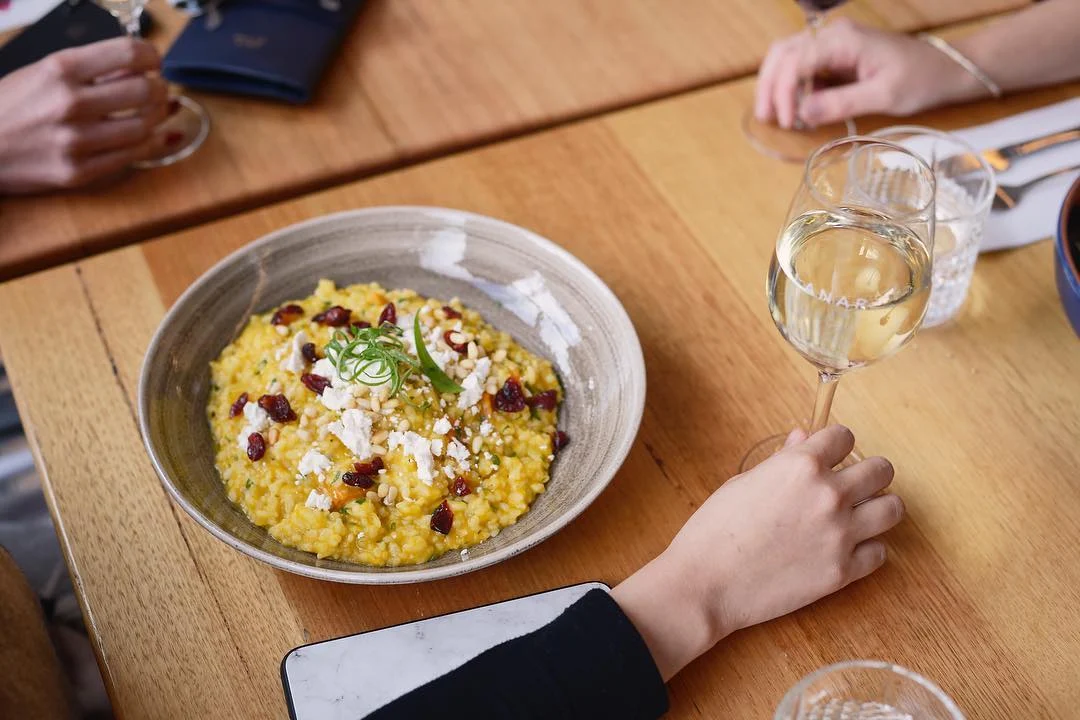 Pumpkin Risotto, Planar Restaurant