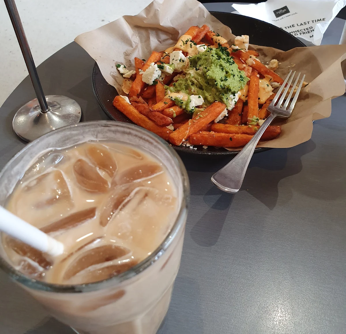 Loaded Sweet Potato Fries
