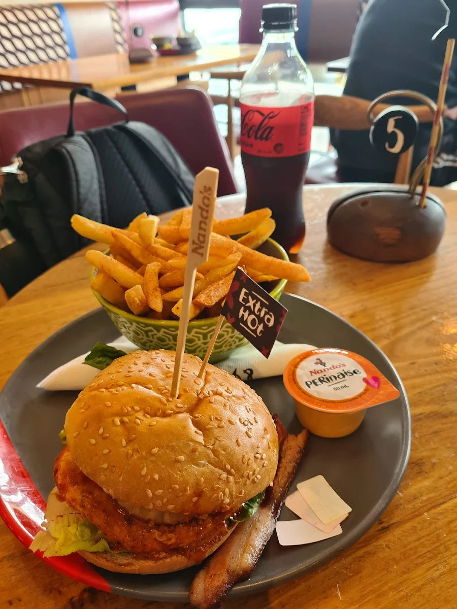 Classic Chicken Burger Meal