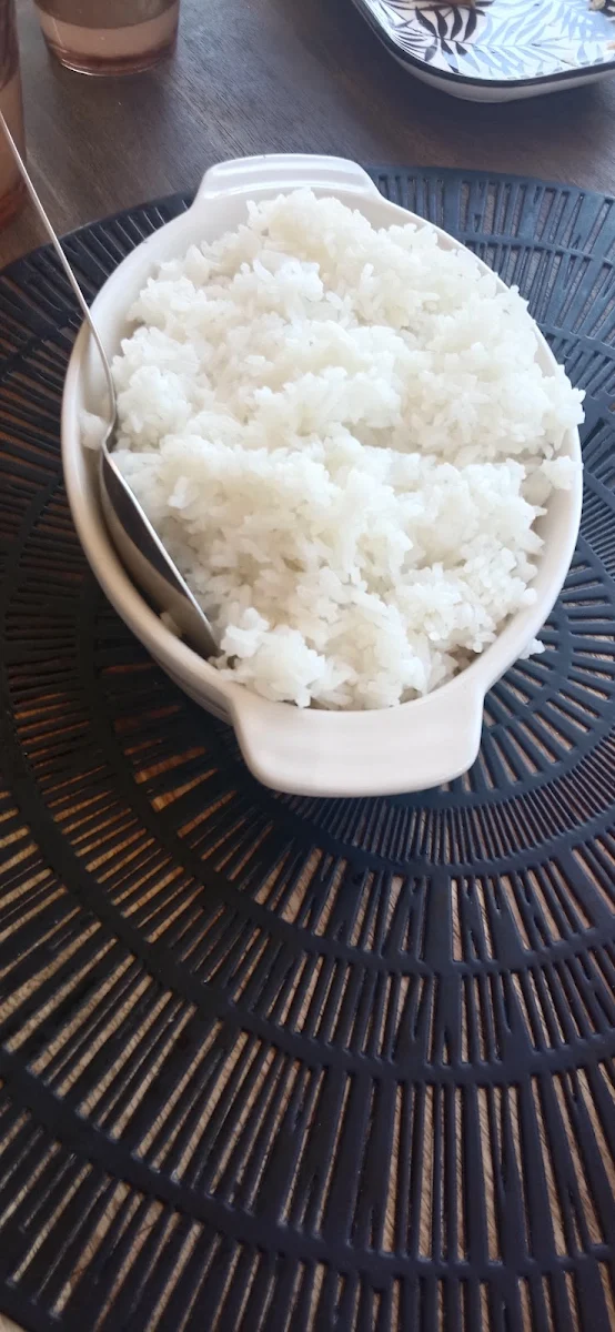 Plain Rice Serve