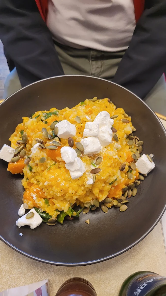 Pumpkin & Fetta Risotto, Dandenong Pavilion