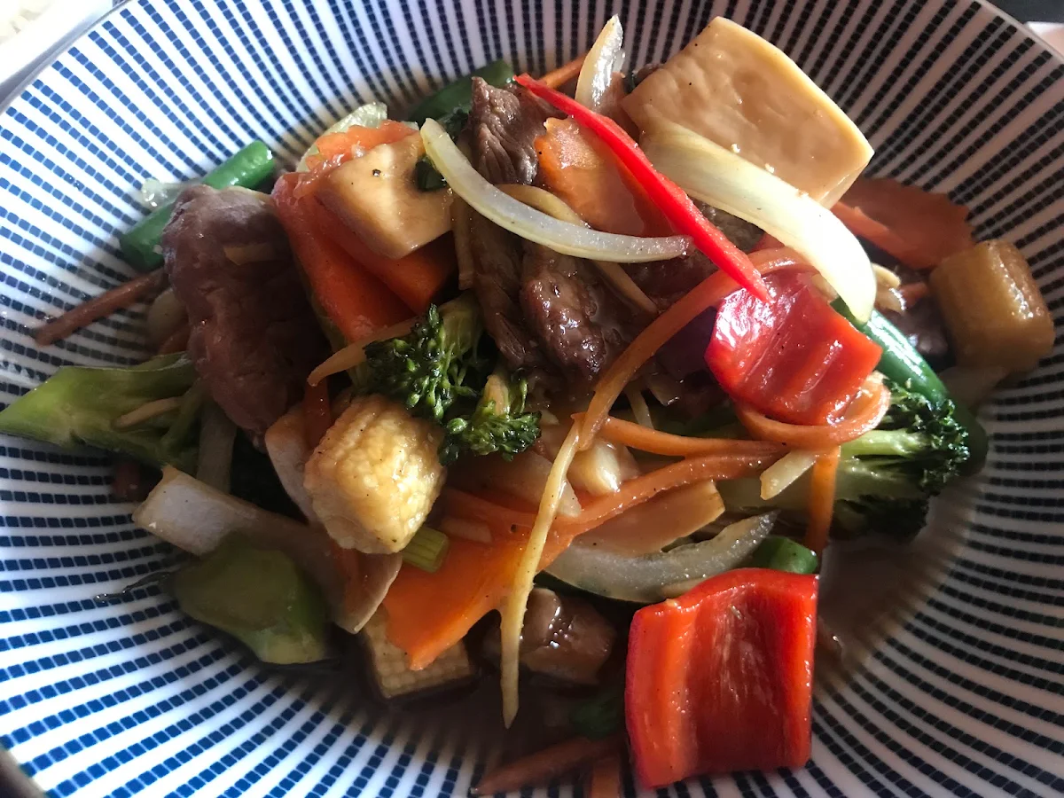 Vegetable &Tofu, Thai You Up restaurant