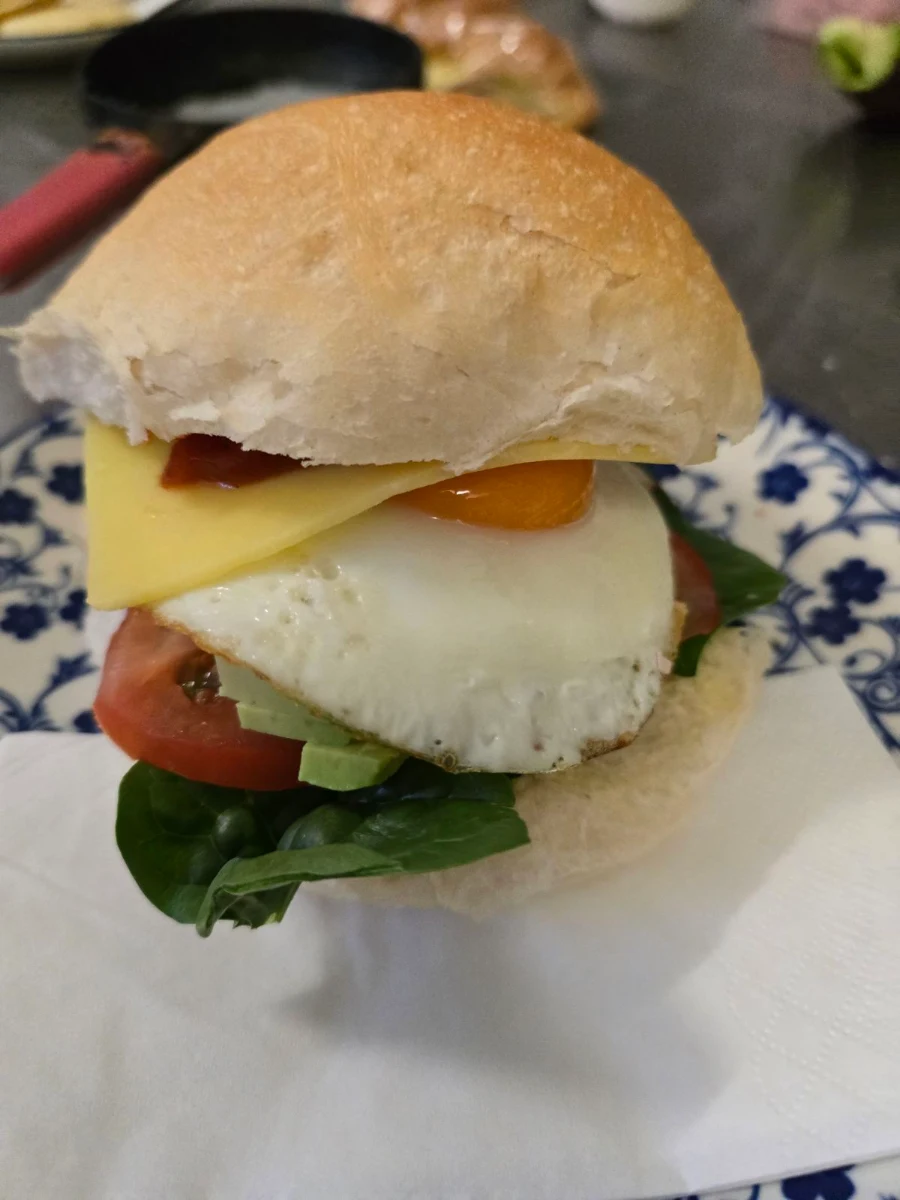 Bacon Egg Roll