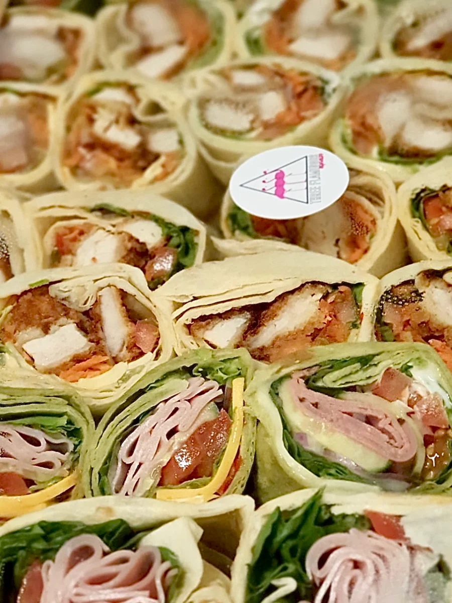 Lunch Wraps, Three Flamingos Espresso