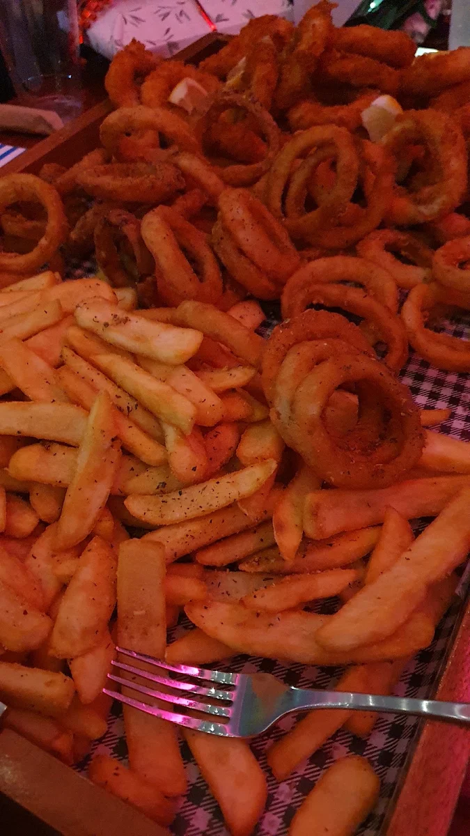 Chips Squid Rings Onion Rings, Boardwalk Social by Crystalbrook