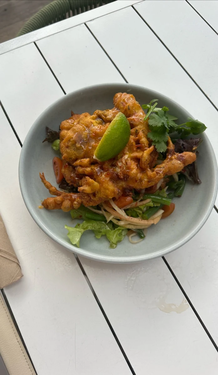Softshell Crab Salad, Boardwalk Social by Crystalbrook