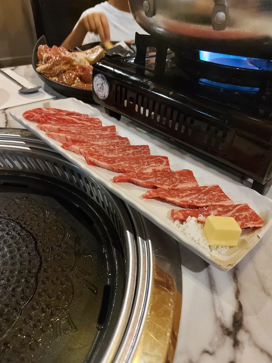 Beef Set, SSAM Korean BBQ & Mini Hot Pot