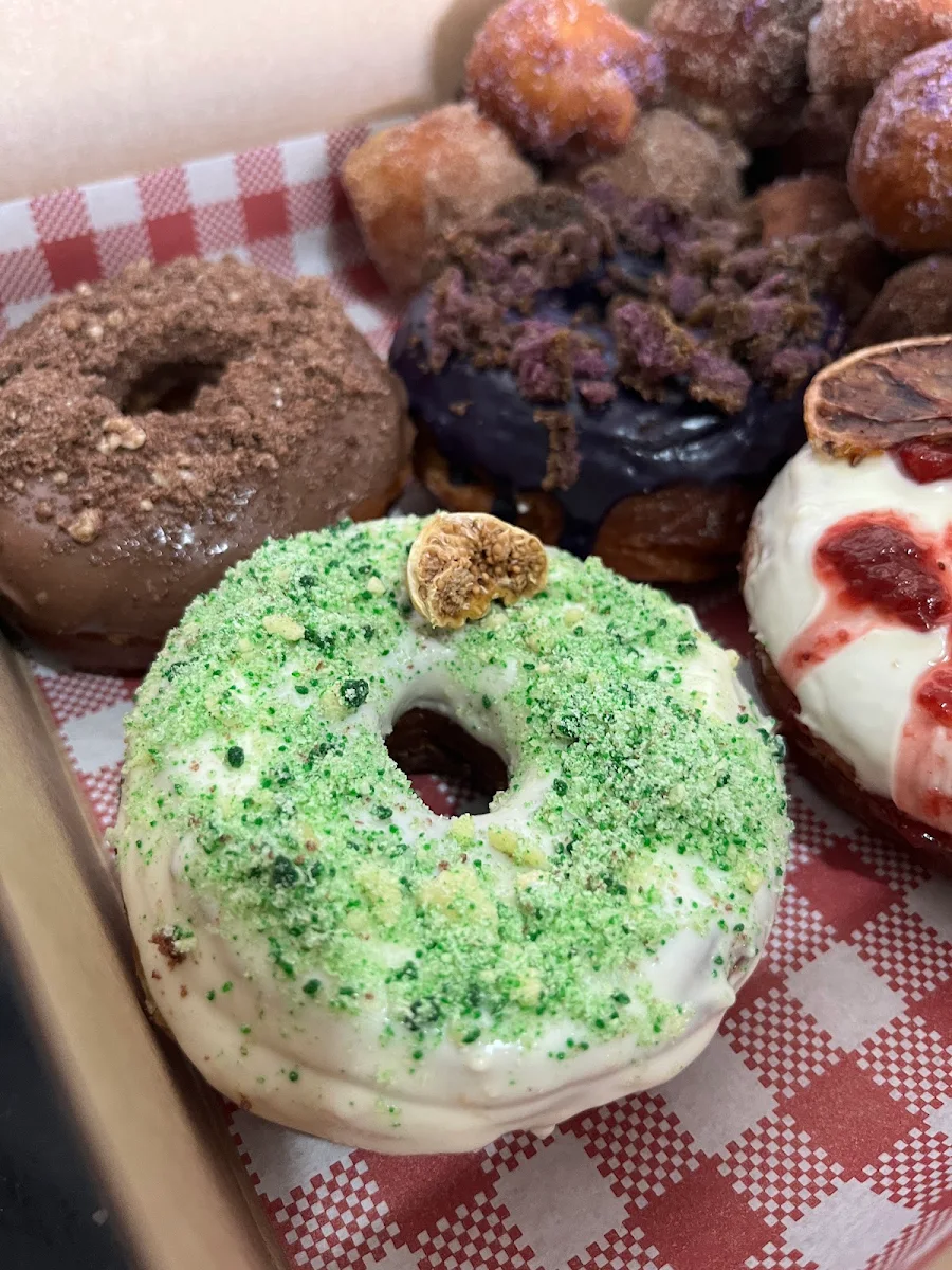 Pistachio Glaze Donut