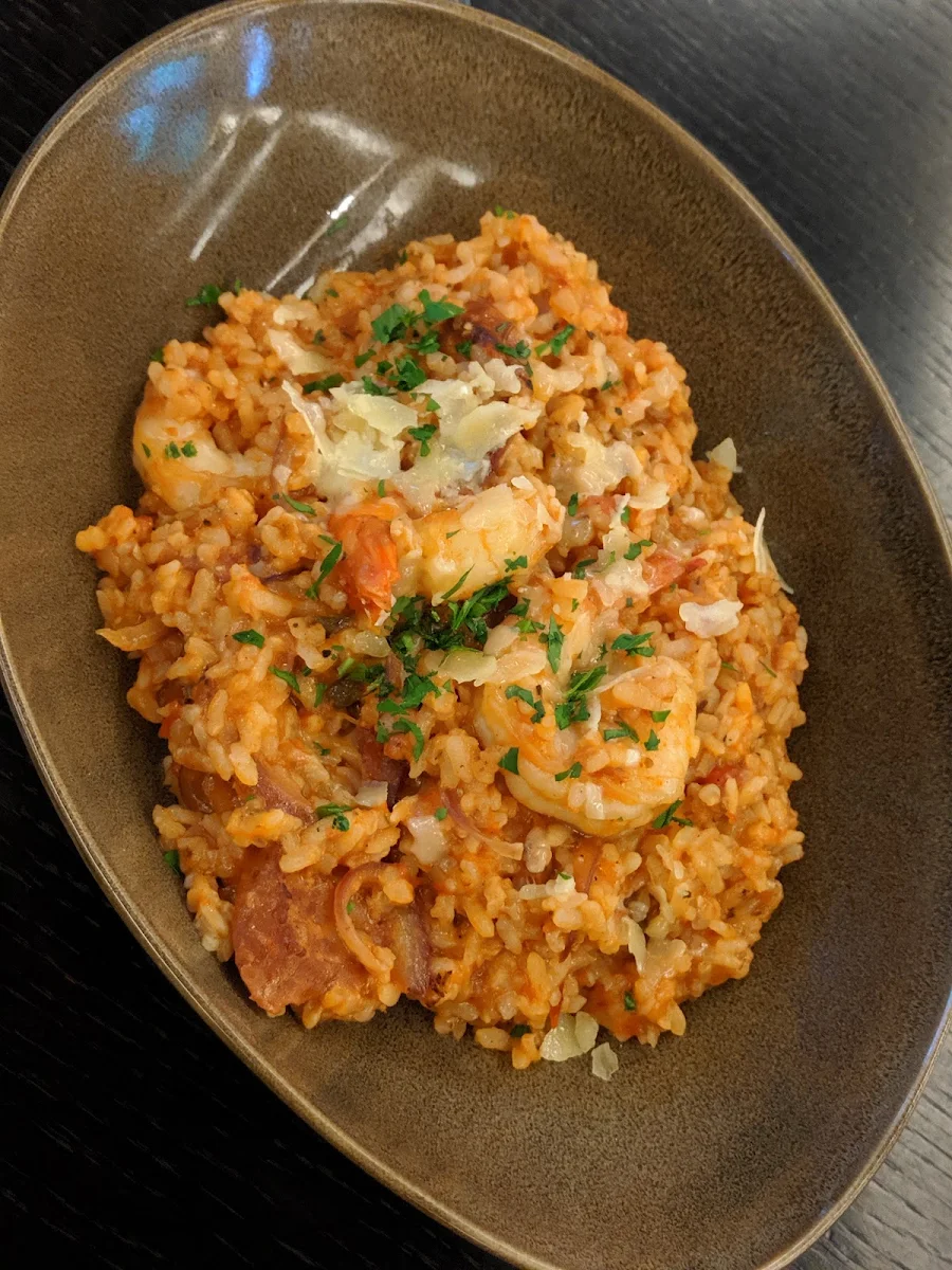 King Prawn Risotto, Croydon Park Hotel