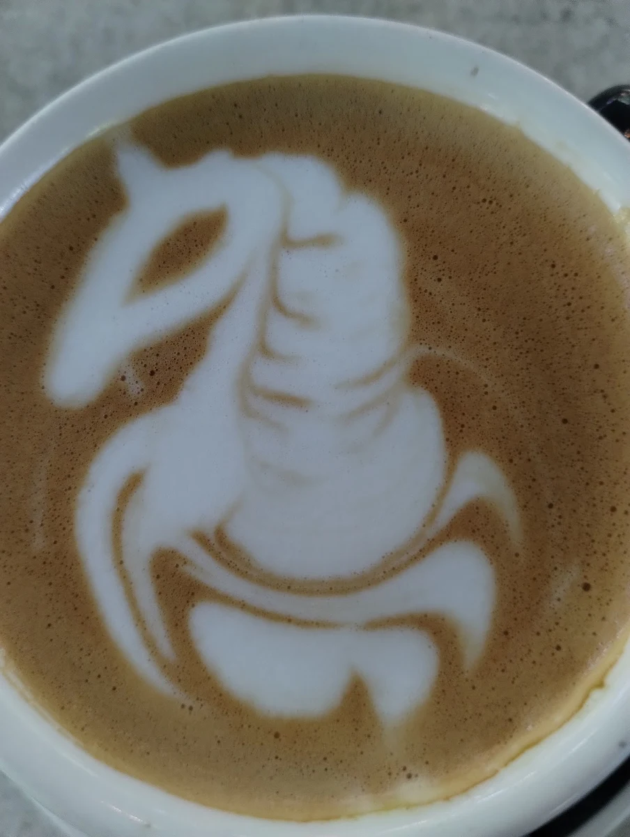 Flat White, Eva's Botanic Gardens Cafe