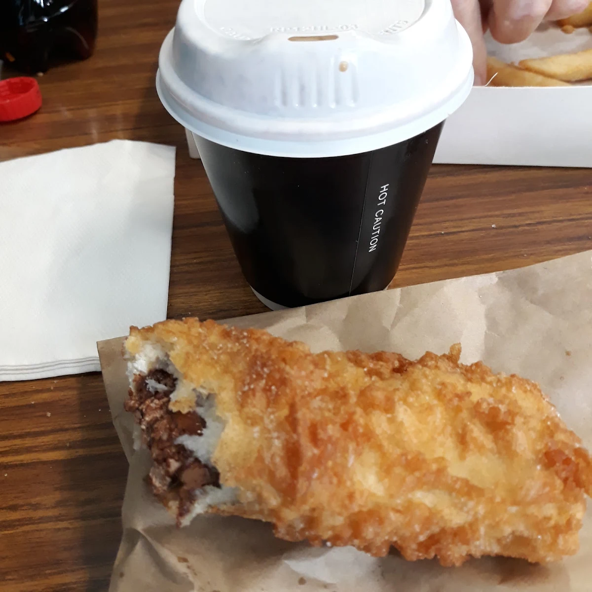 Battered Mars Bar, Eden Fish & Chips