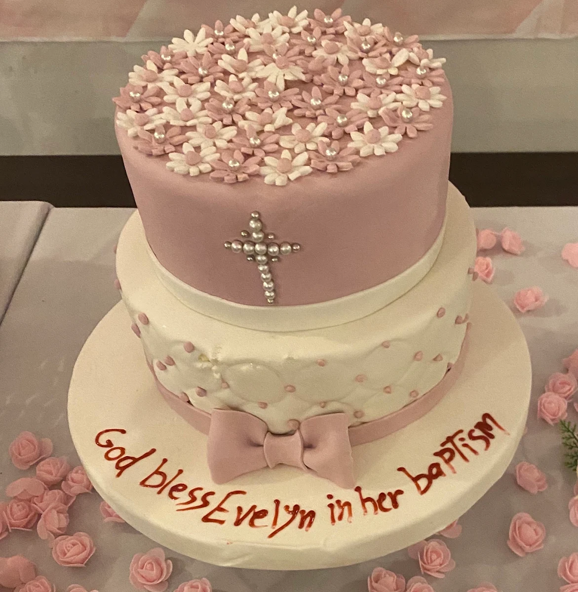 Baptism Cake, Sooo Sweet