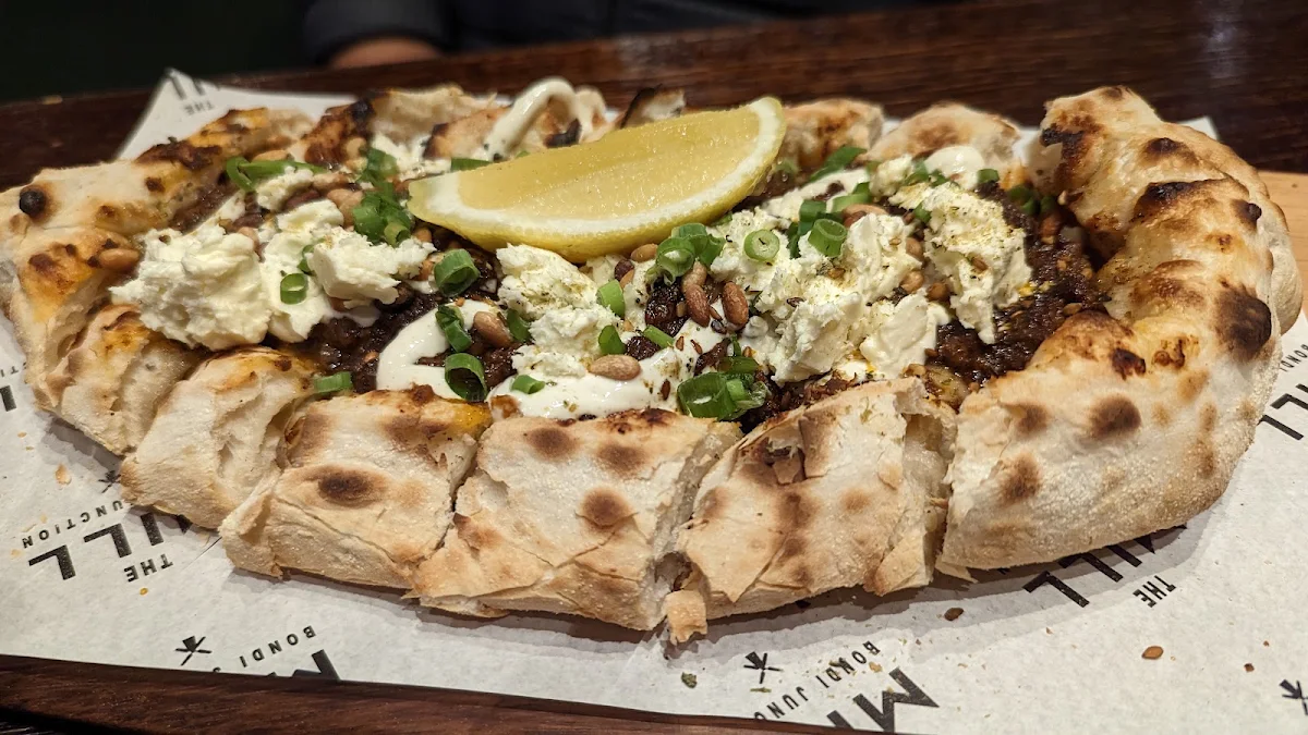 Lamb Pizza, The Mill