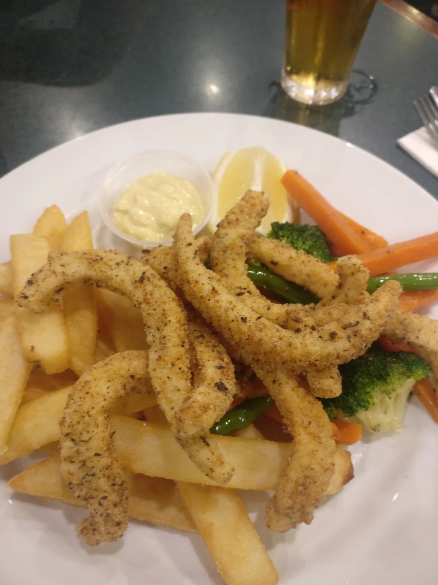 Lemon Pepper Calamari