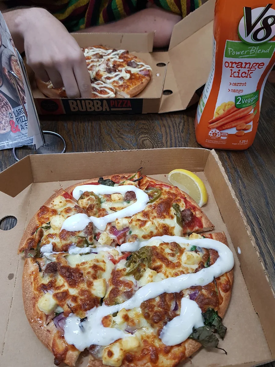 Spicy Lamb Pizza