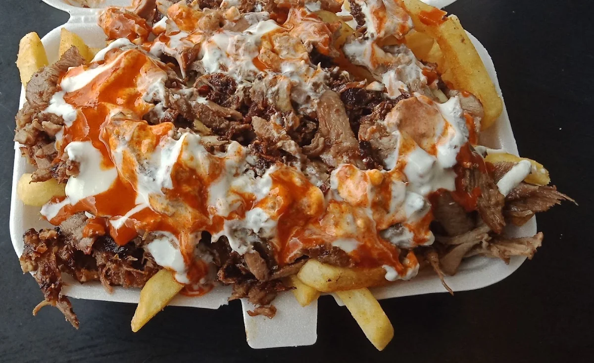Lamb Chunks HSP with Hot Chilli and Garlic Sauce