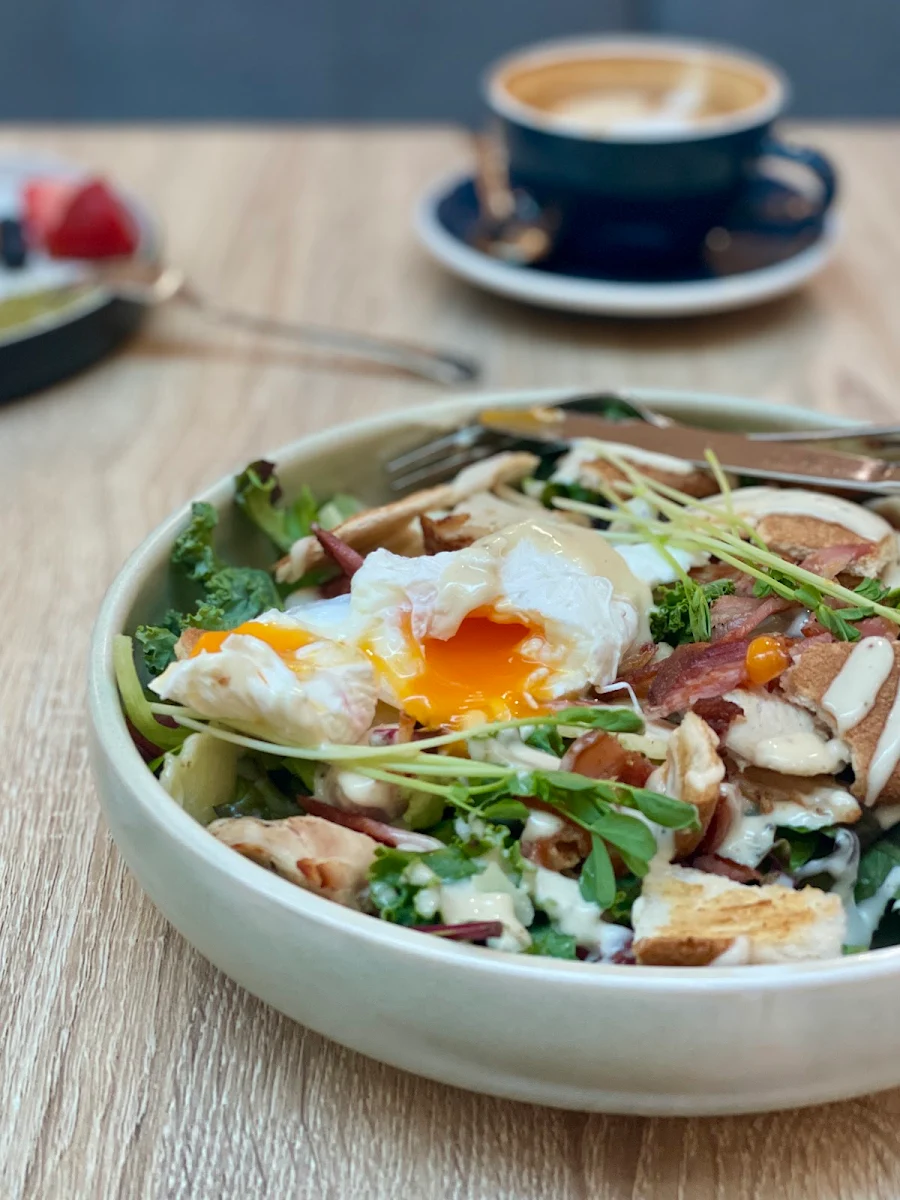 Chicken Caesar Salad, Cafe L'amore