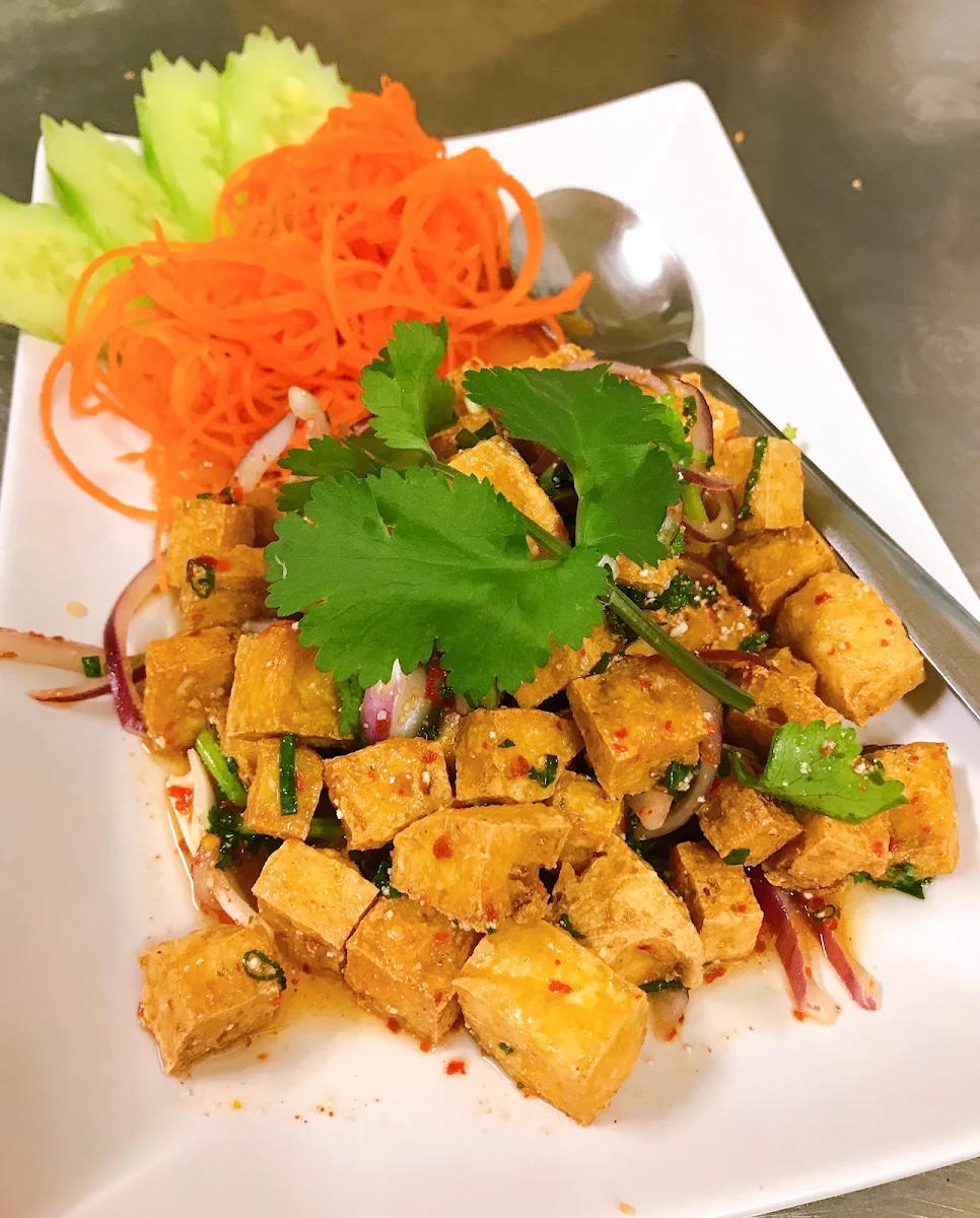 Larb Tofu Spicy