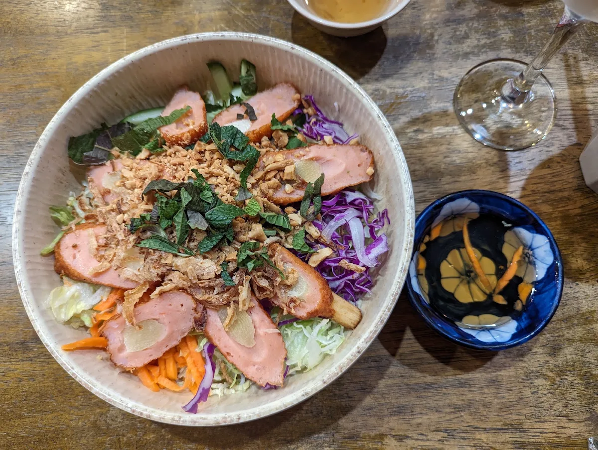 Sugarcane Prawn Vermicelli Salad Bún Chạo Tôm