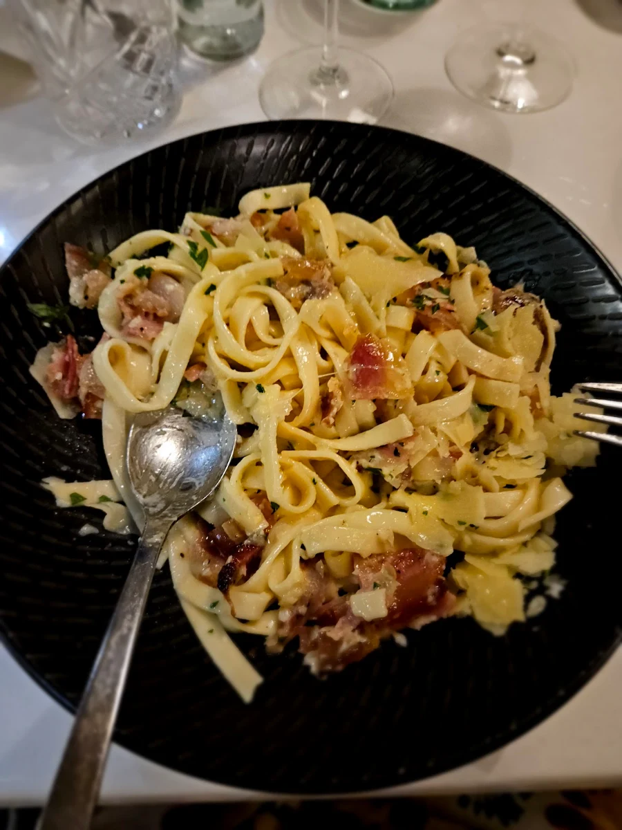 Tagliatelle Carbonara