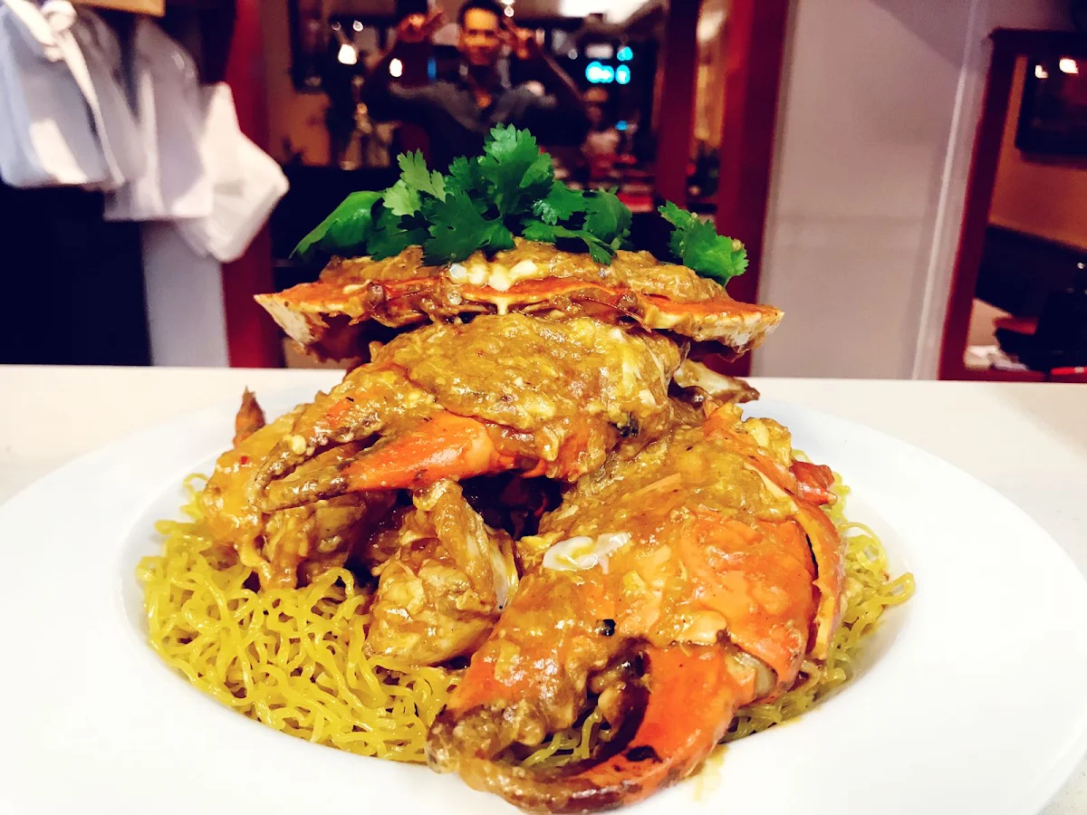 Mud Crab with Ginger Sauce