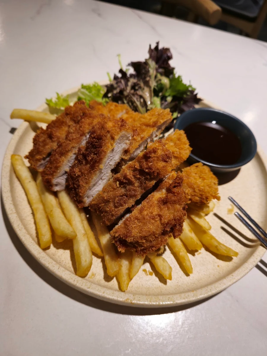 Pork Cutlet, 3 Bros Korean Bistro & kimbab