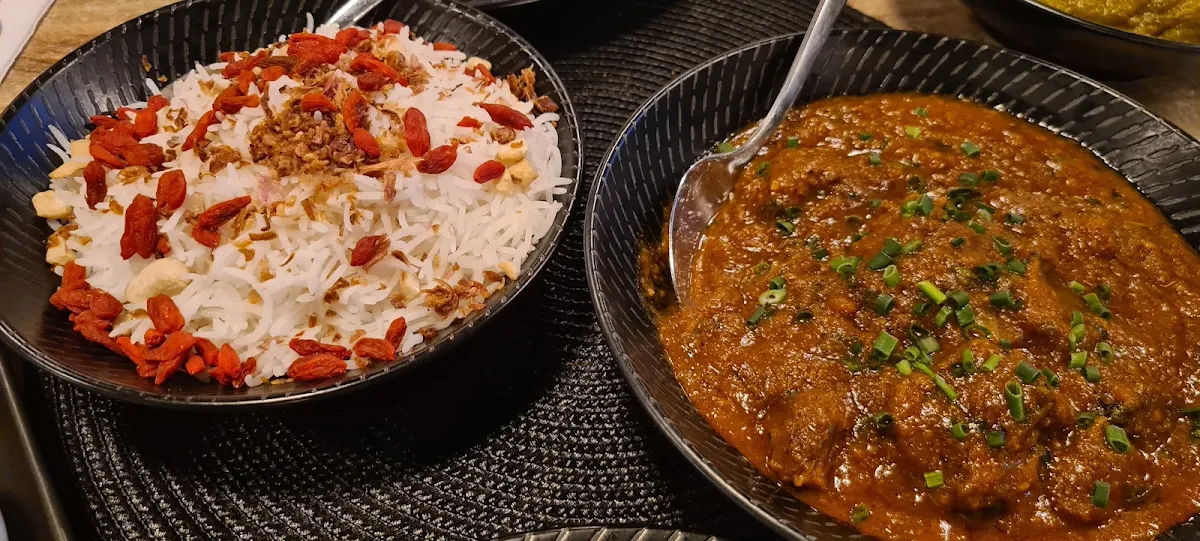 Special Rice and OH My Goat Curry