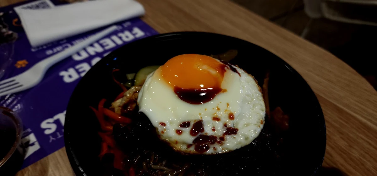 Beef Bibimbap with Fried Egg