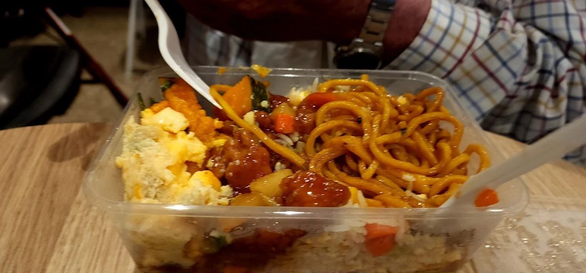Chicken Sweet and Sour Chicken with Noodles