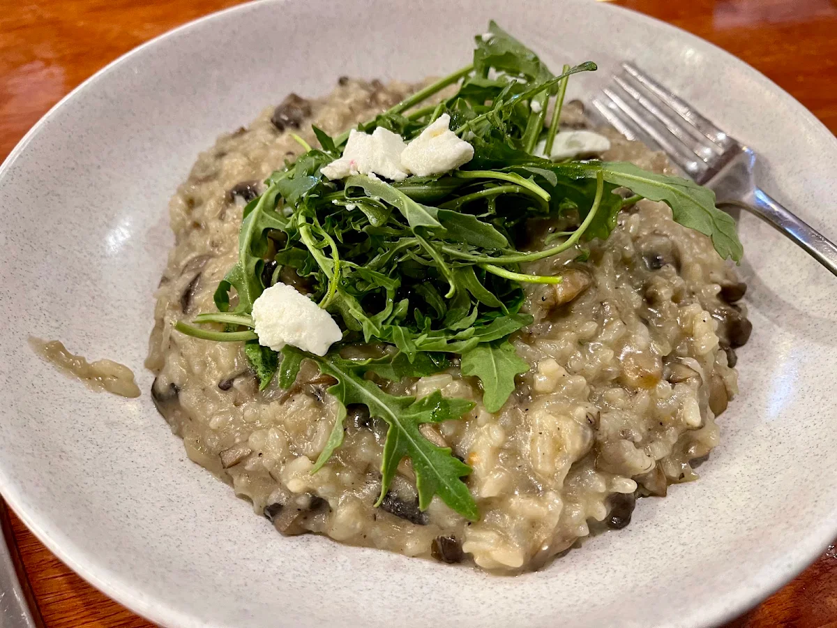 Mushroom Risotto, Elephant & Castle Hotel