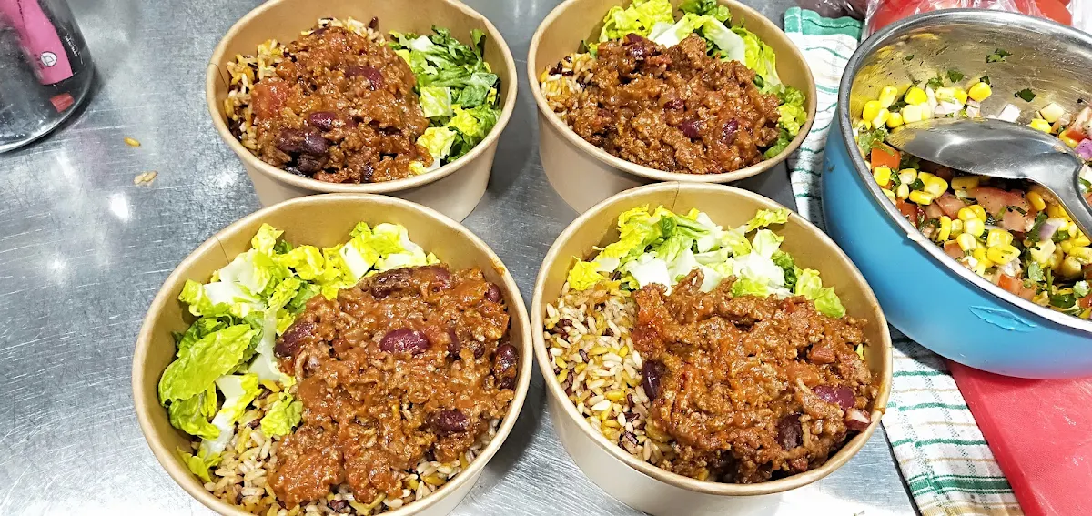 Burrito Bowl, Quench Cafe Juice Bar