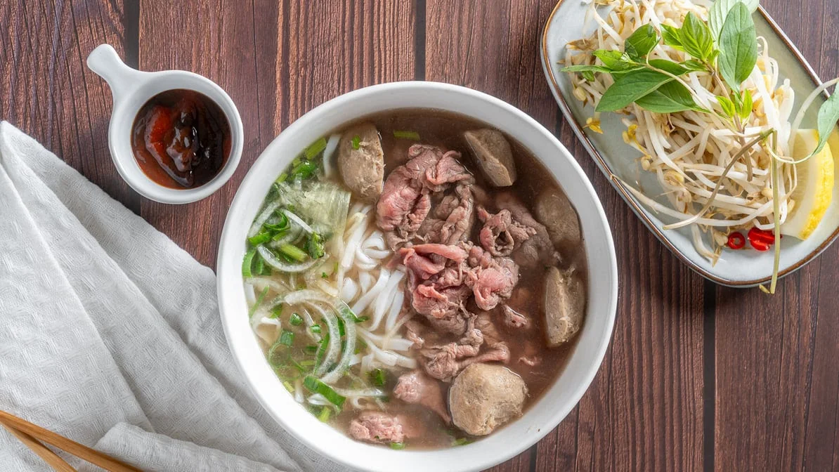 Sliced Rare Beef Pho